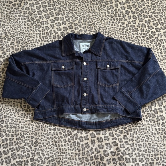 Princess Polly HUGHES JACKET DARK WASH DENIM - Picture 7 of 10